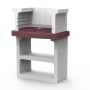 Barbecue a carbonella Ischia H 115 x L 90 x P 58 cm