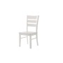 Sedia Lisa 46x54,5x99 cm Bianco