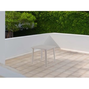 Tavolo da giardino Weekend in polipropilene 80x80 cm cappuccino