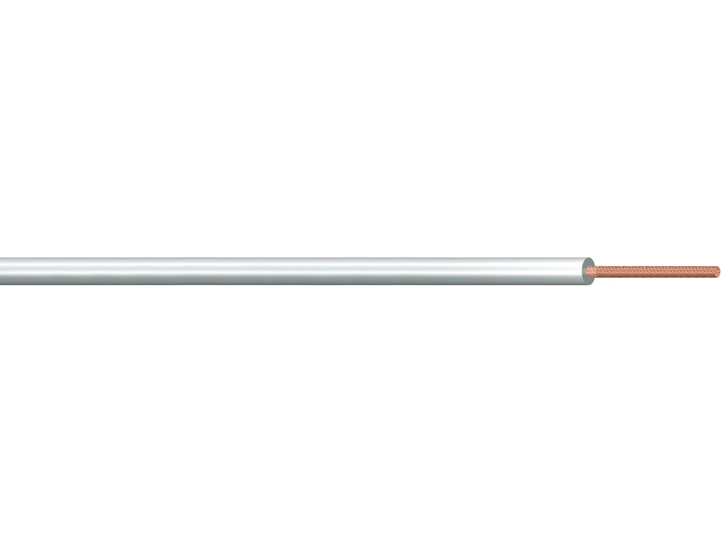 Debflex 146321 HO5VV-F 3G 1,5 mm²- Cavo per interni, matassa da 10 m, colore: Bianco