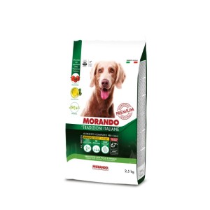 Crocchette per cani Morando adulto pollo e ortaggi 2,5 kg