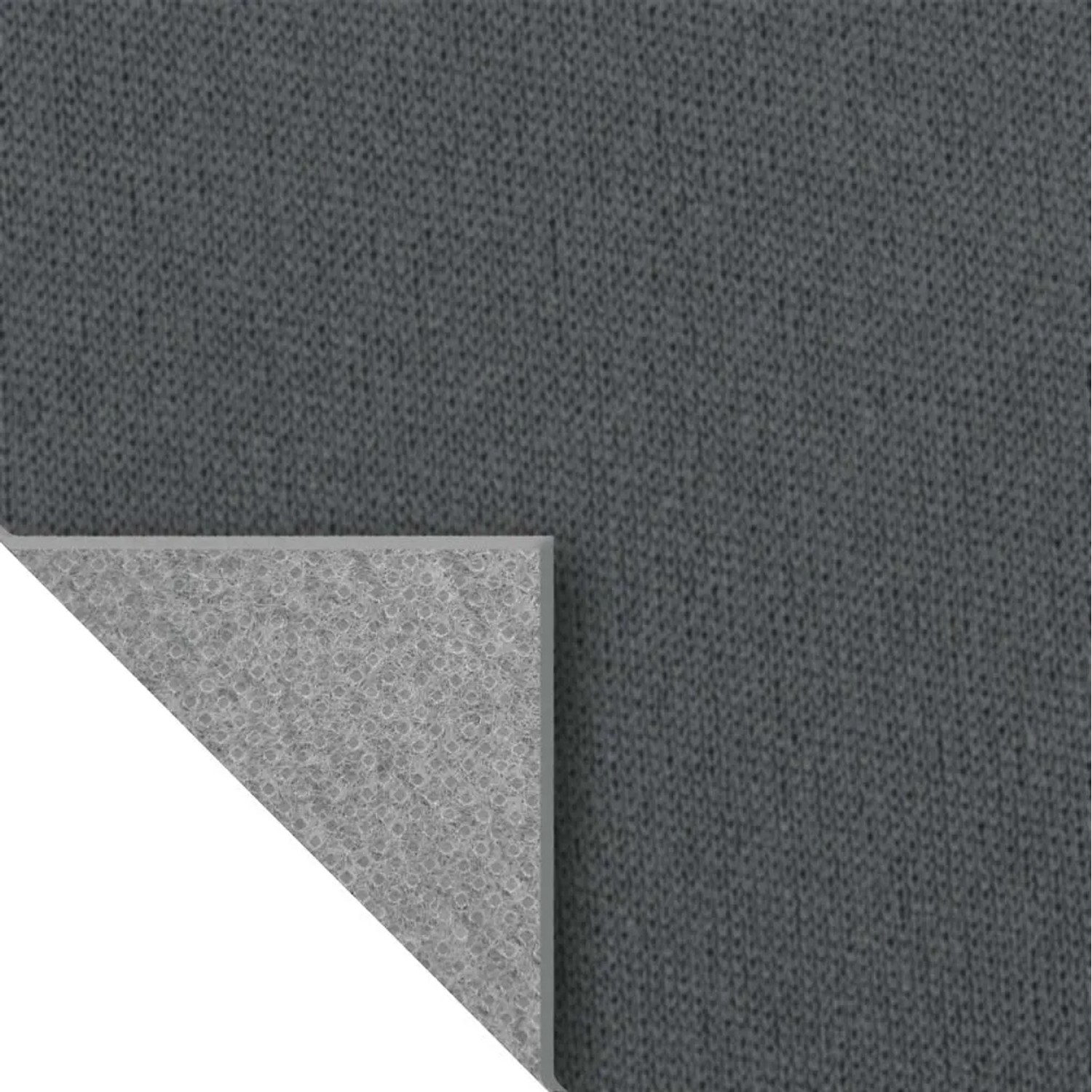 Tessuto grigio con retro in pile per protezione antigelo. Ideale per la protezione invernale.
