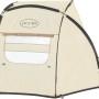 Tettuccio parasole Bestway LAY-Z-SPA, tenda beige con finestra per idromassaggio, 183x94x109 cm.
