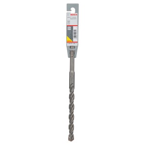 Punta per martello perforatore Bosch per cemento, adatta per trapani con attacco SDS-plus.
