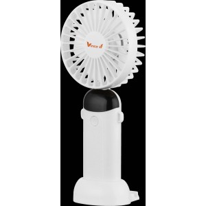 Mini ventilatore da tavolo Ø 9 cm bianco
