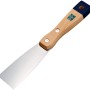 Spatola per stucco LUX, 40 mm, con manico in legno e lama in metallo.
