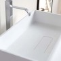 Lavabo in betacryl Zenith bianco