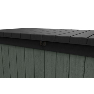 Baule da esterno Darwin 120G 142x65x64 cm 454 l verde