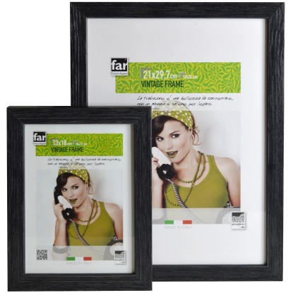 Cornice Newman nera 25 cm x 35 cm