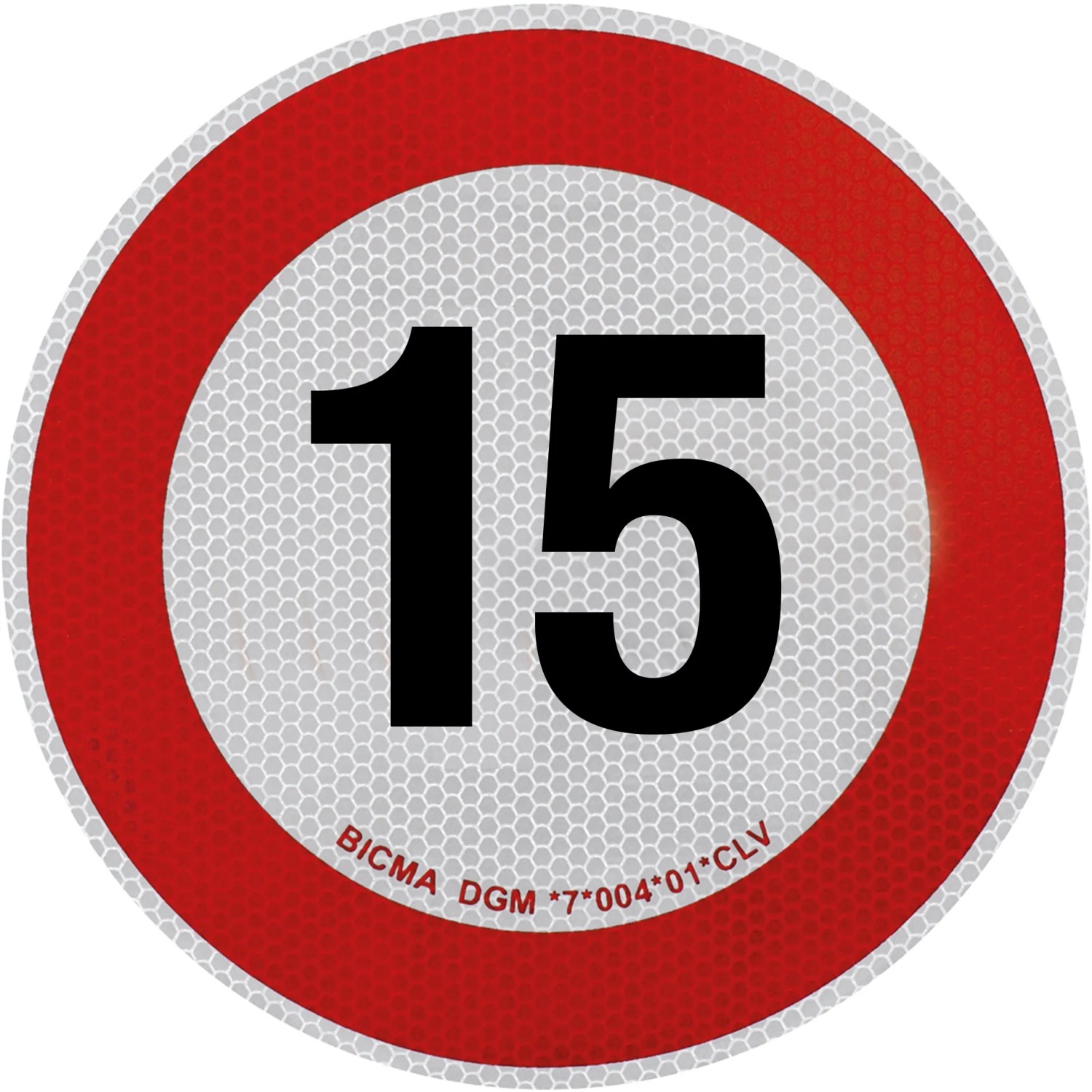 Disco adesivo limite di velocità 15 km acquista da OBI