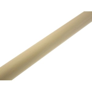 Dettaglio di un bastone per tende color chiaro. Accessorio per Binari per tende.