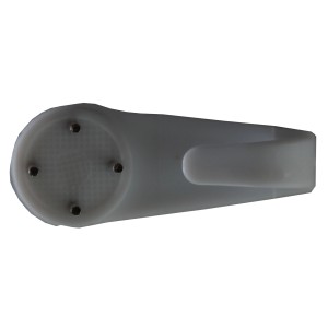 t.b.t. Gancio per quadri, per cornici, plastica, grigio.