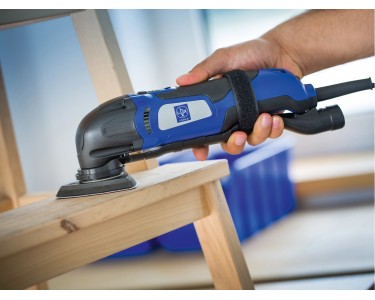 Set 50 Triangoli Abrasivi Autoadesivi - Grana 150, 105x152mm, 11 Fori | Per Levigatrici Multifunzione - Foto 5