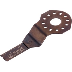 Lama a tuffo LUX Bi-Metal, 10x30mm, per multiutensile. Per segare legno, plastica e metallo.