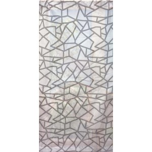 t.b.t. Tenda a pannello con motivo geometrico, ideale come decorazione per finestre.