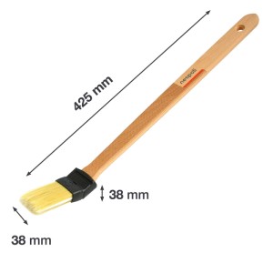 Pennello radiatore 40 mm manico in taglio laser