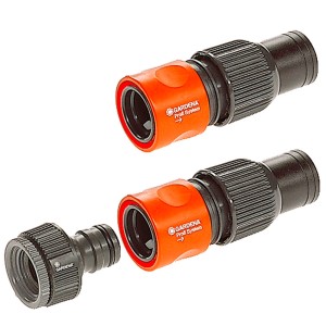 Gardena Profi-System set di connessione per tubi da giardino e sistemi di irrigazione.