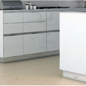 Griglia di ventilazione t.b.t. in una cucina moderna.