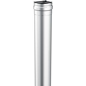 Tubo in acciaio inox per sistemi di scarico, categoria Fumisteria e accessori.