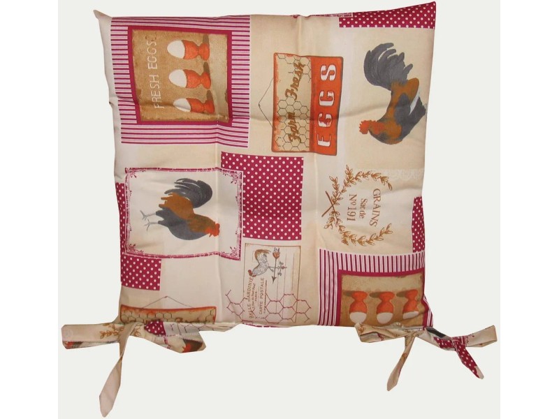 Set 2 coprisedia relax con 4 puntature colore giallo