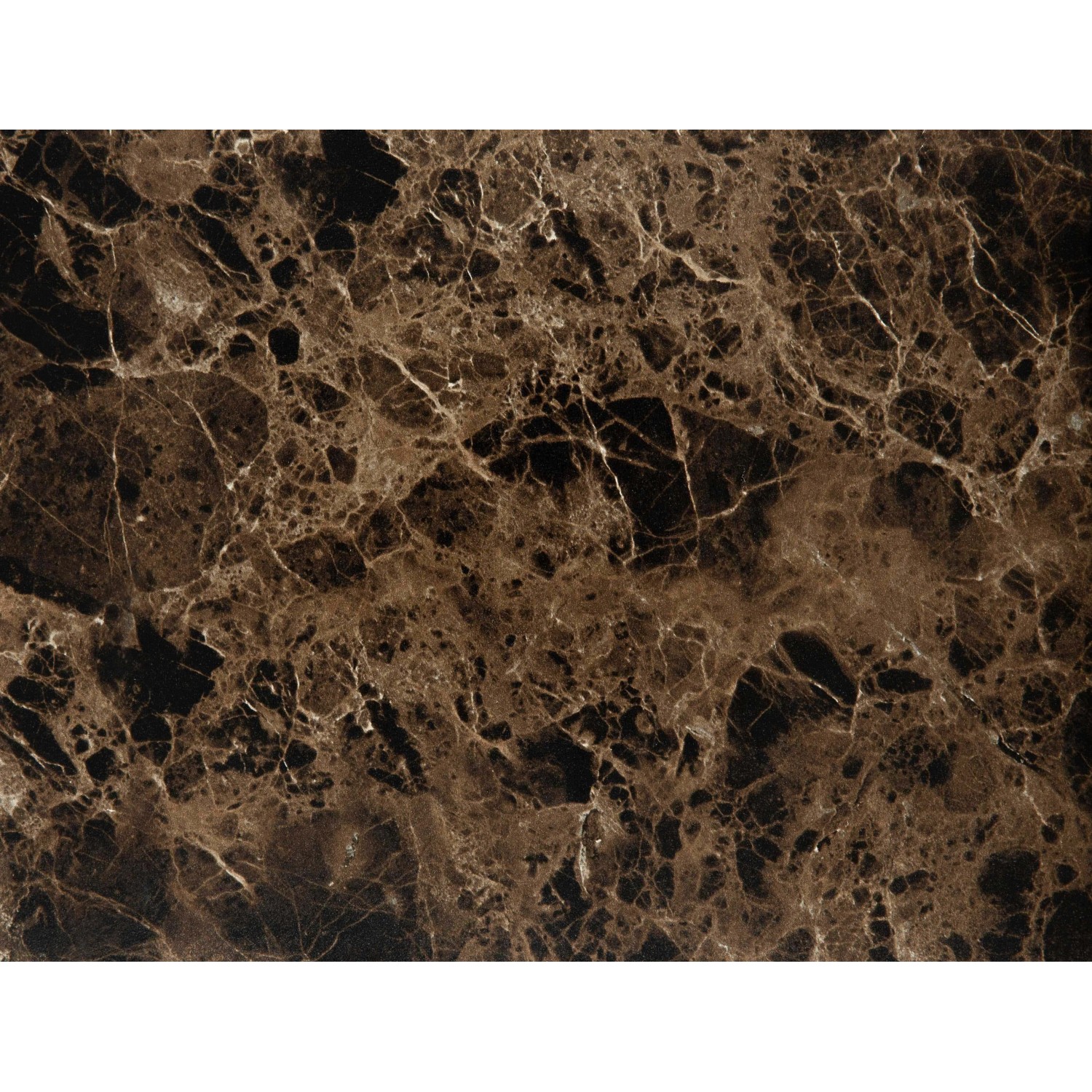 Set di 2 tavolini da salotto in legno Motrik effetto marmo marrone tondo h40 cm_7