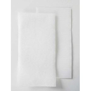 Foglio adesivo a strappo bianco 10 x 20 cm