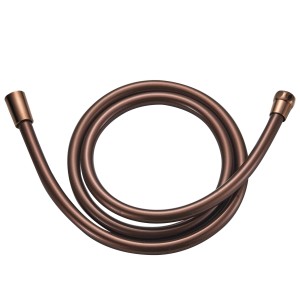 Tubo doccia marrone per accessori doccia.
