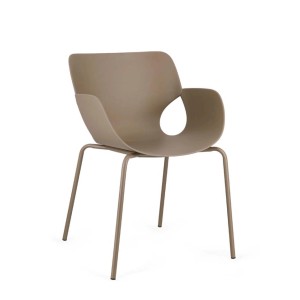 Sedia Lennox 57x59xh82 cm tortora
