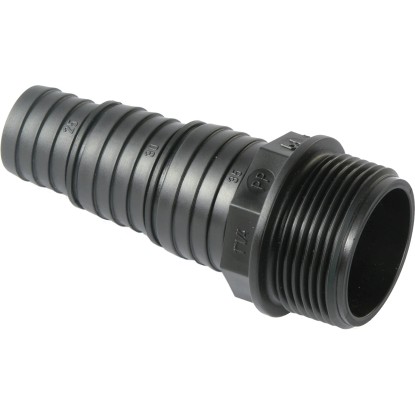 Raccordo portagomma maschio pp diritto 1"-1/4