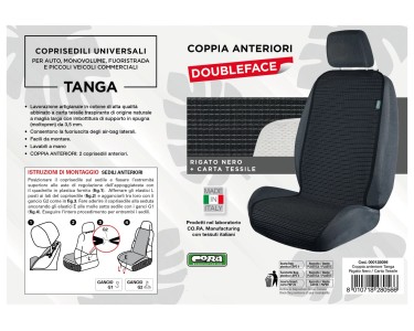 OBI set di coprisedili per auto Moca