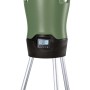 Pistola a spruzzo t.b.t. verde con display digitale e treppiede.