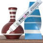 Pennarello ritocco Iriscolor RAL 7035 grigio luce per ritocchi colore.