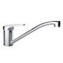 Miscelatore monocomando t.b.t. cromato per cucina o bagno.