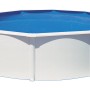 Piscina Gre Pool Bora Bora ovale bianca, Ø 300 cm x 120 cm, piscina con pareti in acciaio.