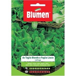 Confezione di semi di lattuga t.b.t., una varietà per la coltivazione nell'orto.