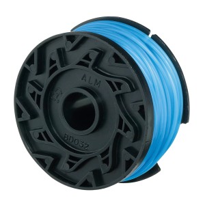 Bobina di ricambio LUX T 155 con filo blu (1,5 mm x 10 m) per tagliaerba e decespugliatori.