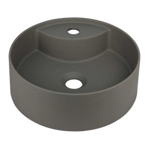Lavabo da appoggio granito Limonar Idrostile foro rubinetto antracite met