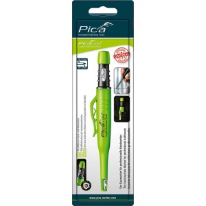 Matita automatica Pica Dry Longlife per muratori e piastrellisti.