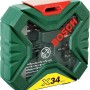 Set Bosch X-Line 34 pezzi punte e inserti per avvitatura in custodia verde.