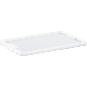 Coperchio trasparente per contenitore multiuso OBI Santos XXS, protegge dalla polvere e permette l'impilaggio.