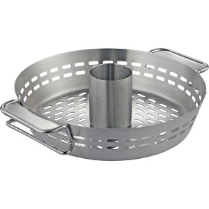 Jamestown girarrosto per pollo per griglia Modular System, acciaio inox, con manici.