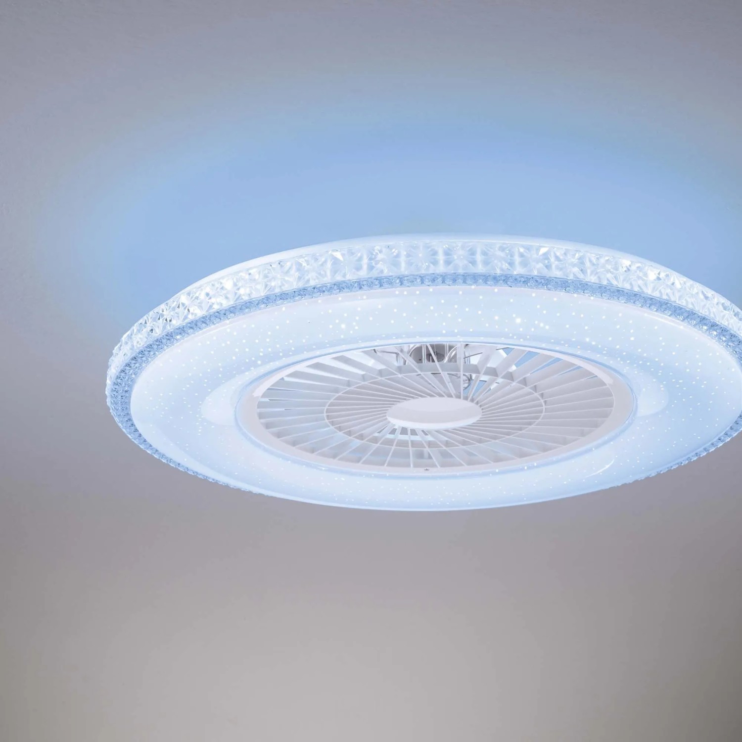 Plafoniera LED ventilatore Borea 46W 5500LM CCT dimm 59,5x15,5 cm bianco_4