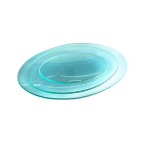 t.b.t. Accessorio per artisti, forma ovale blu