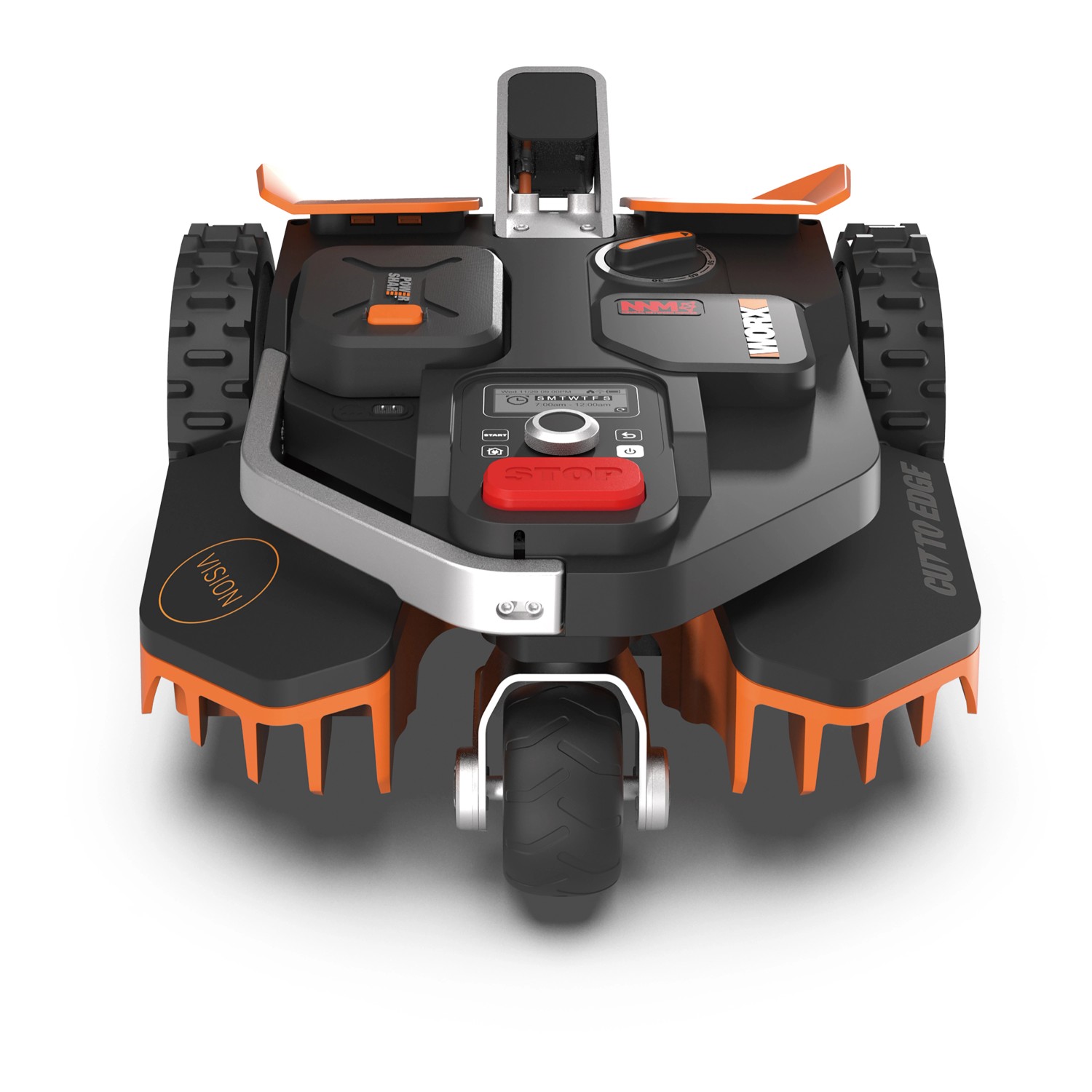 Worx Landroid Vision M600 robot tagliaerba: Robot tagliaerba senza fili con telecamera e IA per prati fino a 600 m².