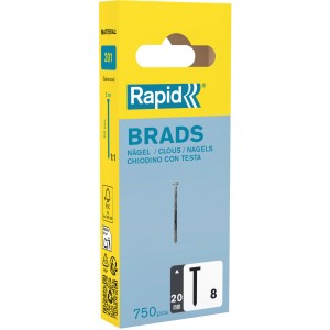 Chiodini Rapid No. 8 da 20 mm