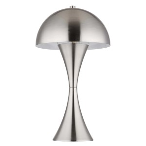 Lampada da tavolo in metallo Dima Globo 200x361 mm nichel