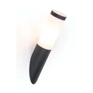 Applique da esterno Stelo nero H 37 cm