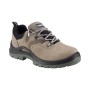Scarpa da lavoro t.b.t. in materiale robusto beige e nero.