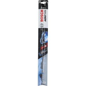 Spazzola tergicristallo Bosch Aerotwin Single AR20U nella confezione.