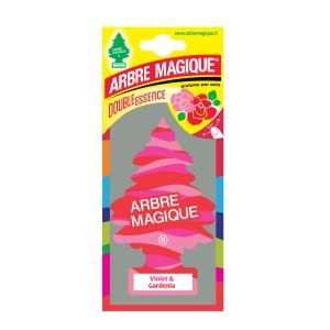 Arbre Magique profumatore auto Violet & Gardenia a forma di albero di Natale.